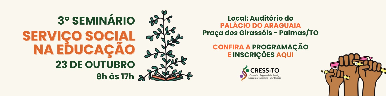 3º Seminário Serviço Social na Educação em Palmas