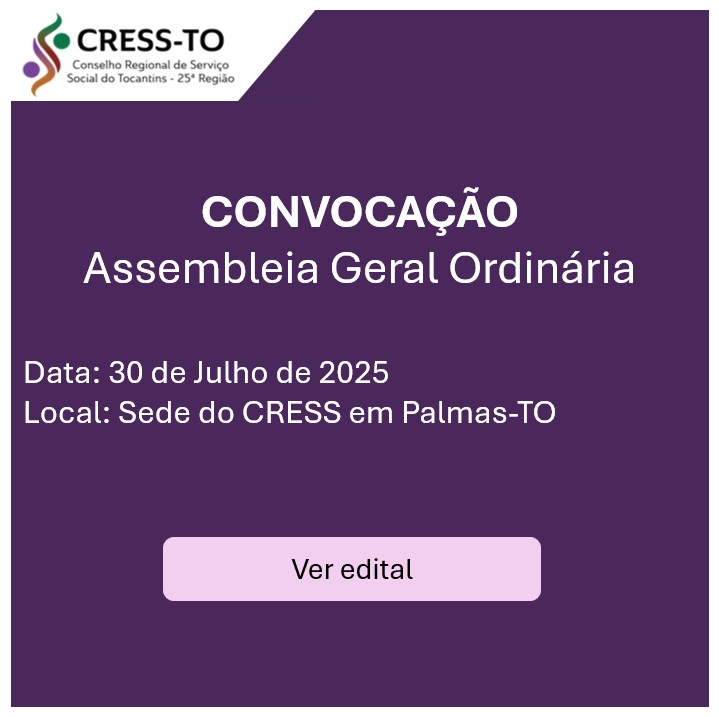 Edital de Convocação Assembleia Geral Ordinária